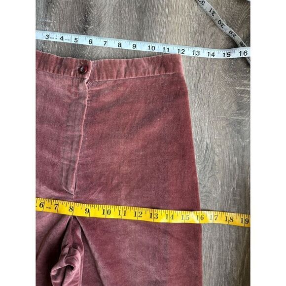 vintage MJ Concepts 70s velveteen high rise wide leg pants - Picture 5 of 7